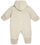 Kombinezon për bebe Lodger Teddy Fleece, që s’e kap uji, i ngrohtë, bezhë