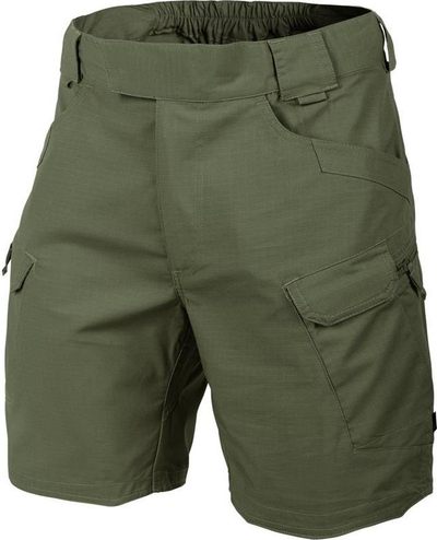 Shorce Helikon-Tex UTS Urban Tactical 8.5 me xhepa cargo, ngjyrë olive green