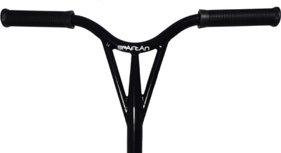 Trotinet freestyle Spartan Stunt Pro, kornizë metalike, rrota sportive, jeshil me të zezë