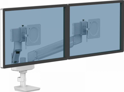 Krah monitori i dyfishtë Fellowes Tallo Compact, i bardhë