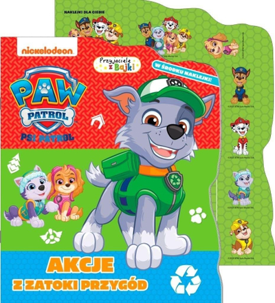 Libër aktiviteti Nickelodeon PAW Patrol Friends From the Fairy Tale, me ngjitëse, shumëngjyrësh