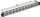 Patch panel Delta PP-48/FX/C, 48 porta keystone, 1U, i zi