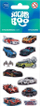 Ngjitëse me makina Starpak Sticker Boo Cars, set dekorativ, 7x18 cm, shumëngjyrëshe