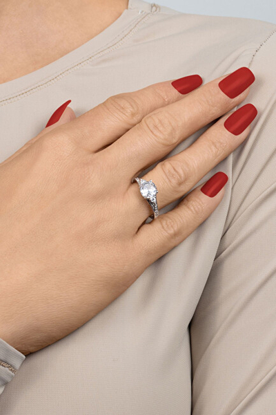 Unazë për femra Brilio Silver RI150W, e argjendtë