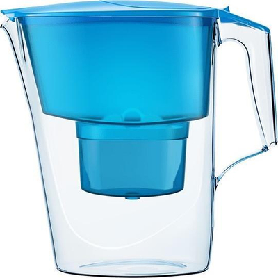 Filtruese uji Aquaphor Time Pitcher, 2.5L, 10 fishekë Maxfor Plus, blu