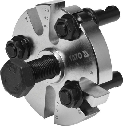 Çmontues universal për rrota kohe Yato YT-06340, 3 krahë, 60-90 mm, çelik krom-vanadium