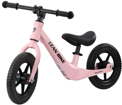 Biçikletë balancu MAGNEZIO Balance Bike, kornizë magnezi, 12", rozë