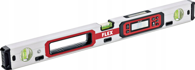Nivel elektronik Flex ADL 60 P, 60cm, me ekran digjital, ngjyrë argjendt
