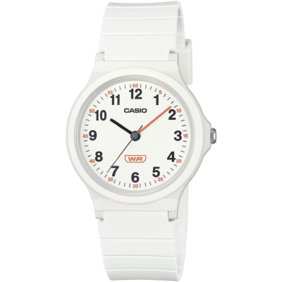 Orë dore Casio LQ-24B-7B, analoge, quartz, e bardhë
