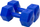 Set hantellash Eb Fit Bitumic, 2 x 5kg, material kompozit, të zeza