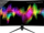 Monitor LC-Power LC-M27-QHD-165-C, 27", QHD 2560 x 1440, 165Hz, i zi