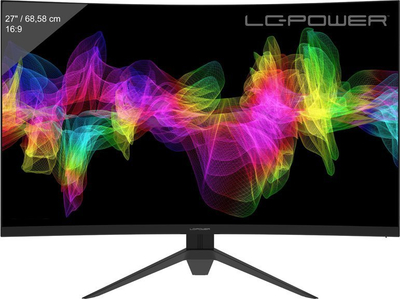 Monitor LC-Power LC-M27-QHD-165-C, 27", QHD 2560 x 1440, 165Hz, i zi