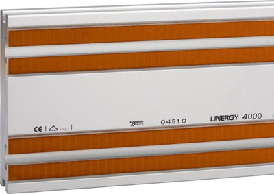 Profil shpërndarës Schneider Electric Linergy LGYE 4000A L2000 LVS04568, 4000A, 2m, portokalli
