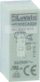 Rele miniaturë Lovato HR302CA024, 24VAC, 8A 250V, e bardhë