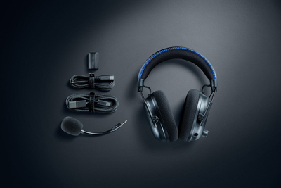 Kufje gaming Razer BlackShark V3 Pro, me kabllo edhe wireless, USB Type A edhe Bluetooth, ngjyrë e zezë