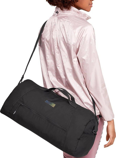 Çantë sportive Under Armour Midi Duffel 2.0 graphite, e zezë