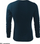 Bluza me mëngë të gjata Malfini Fit-T LS MLI-11902, pambuk, slim fit, blu navy