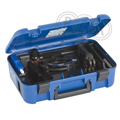 Set veglash press fitting Mapress për tuba uji dhe ngrohje, me valixhe plastike blu