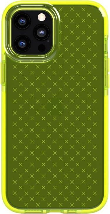 Këllëf për telefon Tech21 Evo Check T21-8399, për iPhone 12 Pro Max, i verdhë Luminous