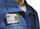 Badge emri Durable, 54x90mm, me kapëse të kombinuar, transparent, 50 copë