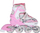 Patina inline për kalam Nils Extreme NF10927, me rregullim 39-42, rozë