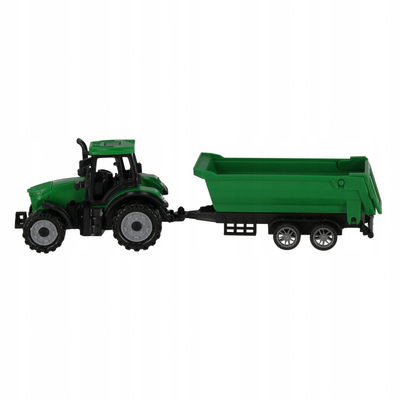 Traktor lodër Bruder Deutz 8280 TTV Black Warrior 03162, plastik, i zi