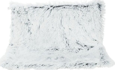 Shtrat radiatorësh për mace Trixie, 45x26x31 cm, pelush me qime të gjata, bardhë e zi