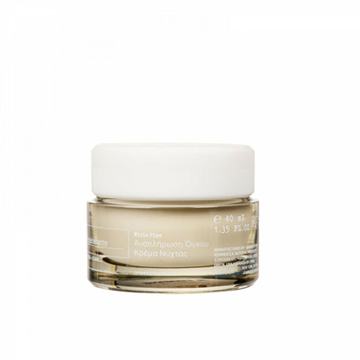Krem për fytyrë dhe të pjekur Korres White Pine (Restorative Overnight Facial Cream), 40 ml