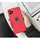 Futrollë telefoni Forcell Soft për iPhone 15, silikon, e kuqe