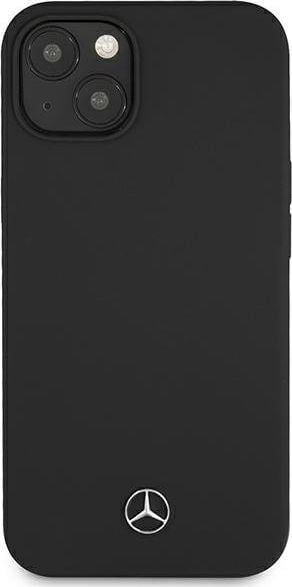 Mbulesë telefoni Mercedes Silicone Line MEHCP13SSILBK, për iPhone 13 mini 5.4", silikon, e zezë
