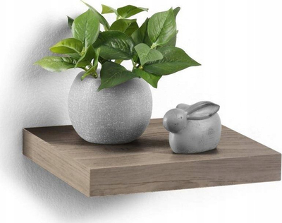 Raft muri Homea Classic Beige, MDF, 25 cm, bezhë
