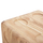Tabure DICE HM7898.02, dru teak, 40x40x40 cm, ngjyrë natyrale