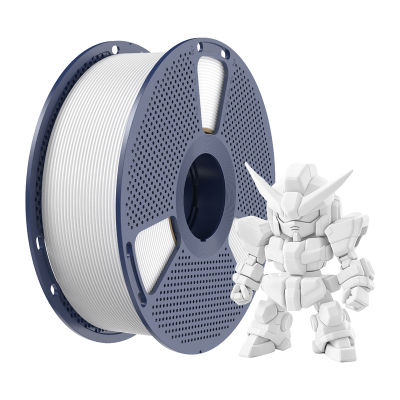 Filament 3D Sunlu PLA+ 2.0, 1.75mm, 1kg, i bardhë
