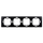 Perde dritareje Simon Basic Neos BMRC4/28, blackout, me unaza, grafit mat