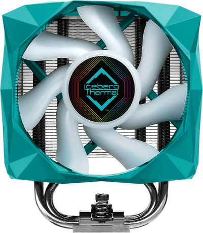 Ftohës procesori Iceberg Thermal IceSLEET X6, 120mm, ARGB, ngjyrë teal