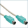 Kabllo PS2 InLine 13332G, PS2 mashkull me PS2 mashkull, 2 metra, gri