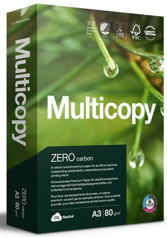 Letër kopjimi Multicopy Copier Paper, A3, 80 g/m², e bardhë