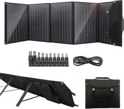 Panel diellor portabel PowerNeed ES-100, 100W, 20V 5A, i zi