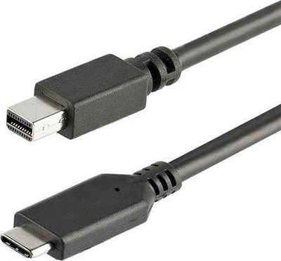 Kabllo USB-C StarTech mini DisplayPort, 1 m, e zezë