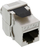 Modul rrjeti InLine RJ45 Keystone Jack, Cat6a, Snap In, i bardhë