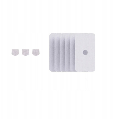 Set filtra zëvendësues ROLA EA0411, 6 filtra, 3 sfungjerë, i bardhë