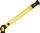 Lampë pune LED LWP-3 W-00337, 10W COB, 1000lm rikarikueshme, e verdhë