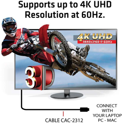 Kабел HDMI Club3D Premium, 5m, 4K 60Hz HDR, црн