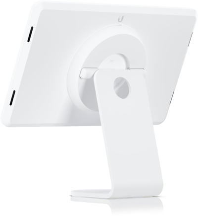 Qëndrim tavoline Ubiquiti UniFi Connect, për monitor 21.5", rrotullim 360°, i bardhë