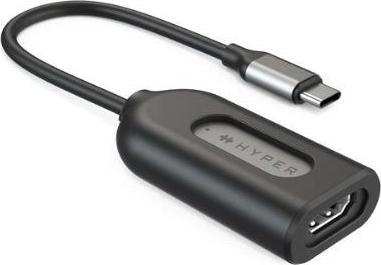 Adapter USB C në HDMI HyperDrive HD H8K GL, 8K 60Hz, gri