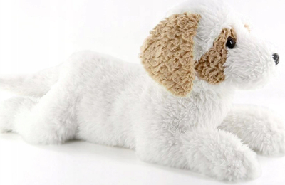 Lodër pelushi qen Havanese MADE Mascot, 60cm, e bardhë