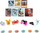 Set lodrash Bakugan Evolutions Battle Strike 6-Pack, 6 figura, me karta loje, shumëngjyrësh