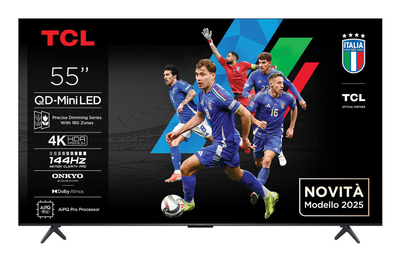 TV TCL 75Q6C, 75", 4K Ultra HD, Smart Google TV