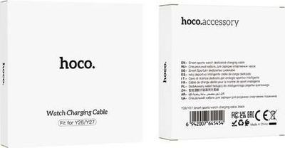 Kabllo karikimi Hoco Y26 Y27, 0.6 m, USB A, e zezë