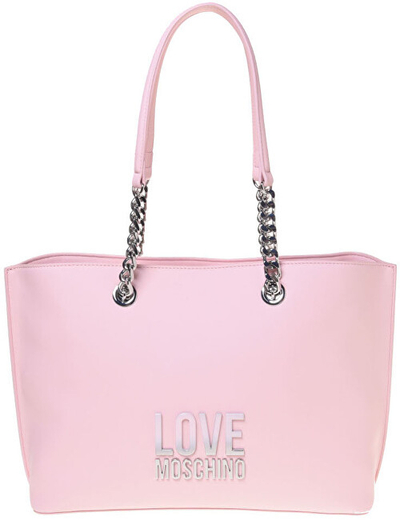 Çantë dore për femra Love Moschino mMC0363, rozë